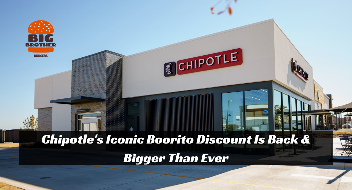 Chipotle's Iconic Boorito Discount Is Back & Bigger Than Ever