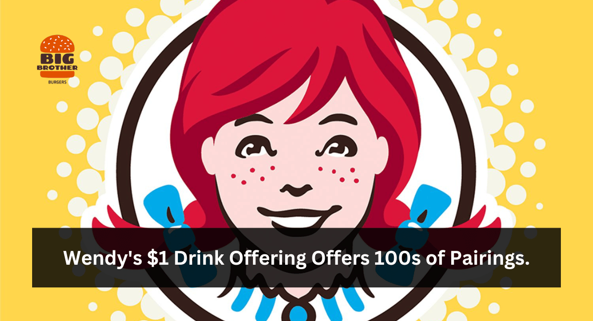 Wendy's $1 Drink Offering Offers 100s of Pairings.