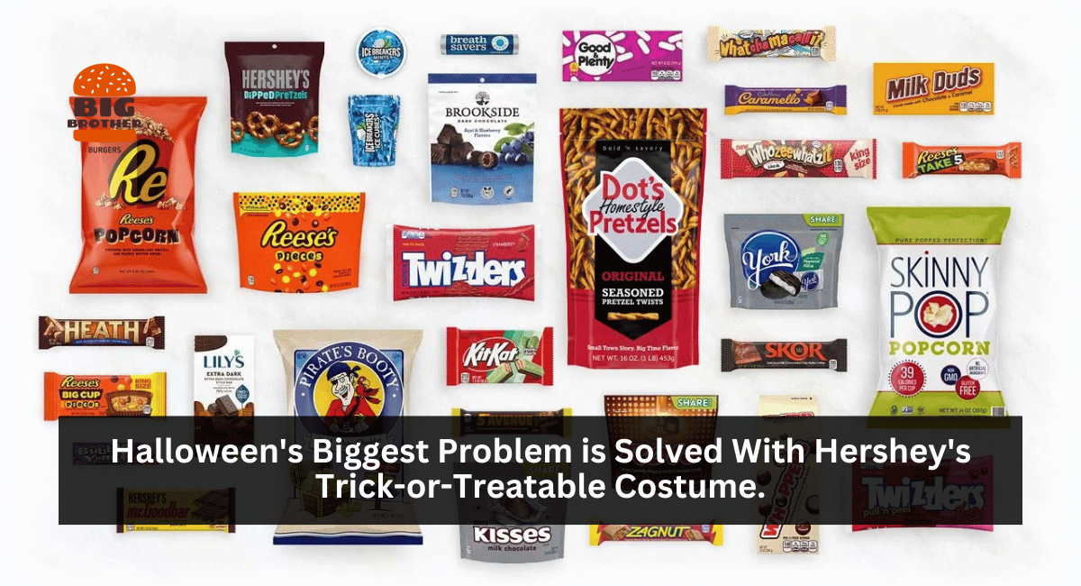 Halloween's Biggest Problem is Solved With Hershey's Trick-or-Treatable Costume.